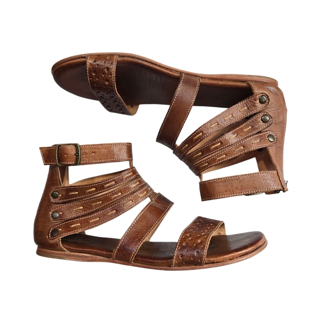 Bed Stu Artemis Gladiator Sandals Tan Rustic - Picture 3 of 11